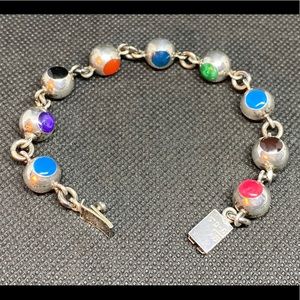 Vintage Mexico Sterling Silver Bracelet
